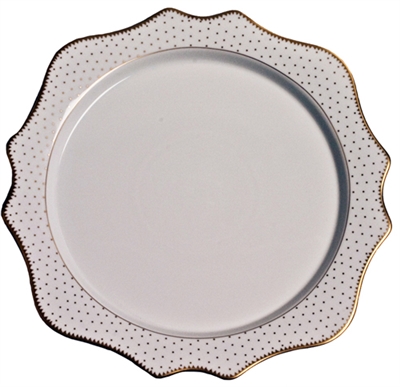 Anna Weatherley - Simply Anna Antique Polka Charger
