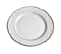 Anna Weatherley - Simply Anna Polka Gold Salad Plate (7.75")