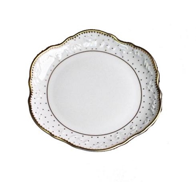 Anna Weatherley - Simply Anna Polka Gold Bread & Butter Plate