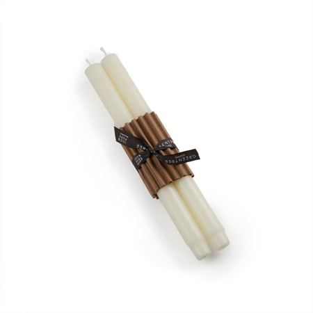 Simon Pearce - Church Taper Candle Set 12" Cream