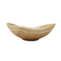 Andrew Pearce - Small Live Edge Oval Wooden Bowl