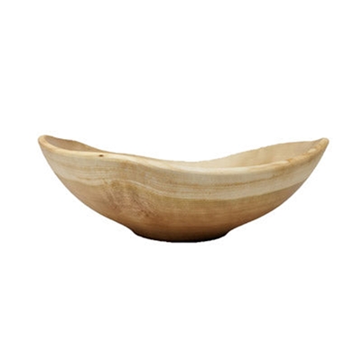 Andrew Pearce - Small Live Edge Oval Wooden Bowl