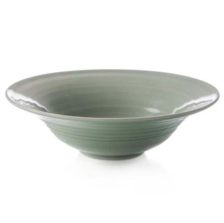 Belmont Bowl - M - Crackle Celadon by Simon Pearce