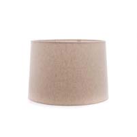 Linen Barrel Shade - Natural - 13 Inch by Simon Pearce