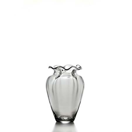 Chelsea Optic Cinched Vase - M by Simon Pearce