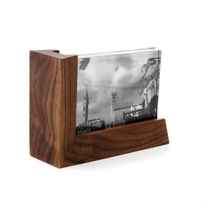 Ludlow Glass & Wood Photo Frame - 4 x 6 by Simon Pearce