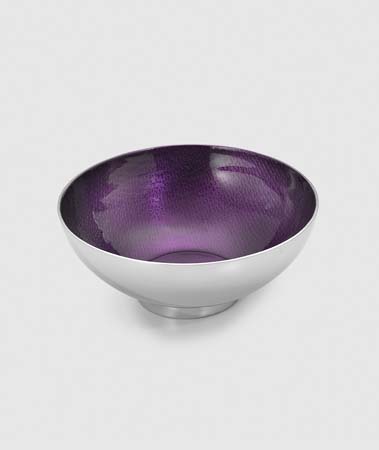 Symphony Amethyst Round Bowl 4.5" by Mary Jurek Design