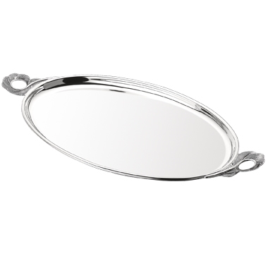 Silver Serving Tray by Grainger McKoy