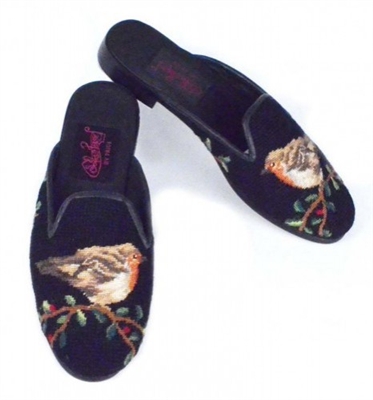ByPaige - Robin Needlepoint Mule