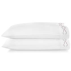 Tempo Embroidered Sateen King Pillow Cases by Peacock Alley