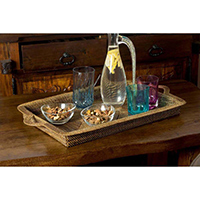 Rectangular Serving Tray with Handles by Calaisio