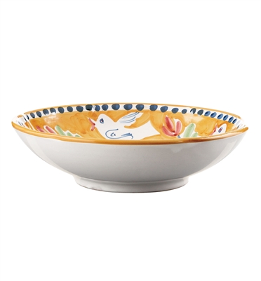 Campagna Uccello Coupe Pasta Bowl by VIETRI
