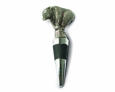 Bear Bottle Stopper by Vagabond House