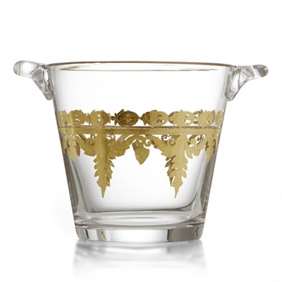 Vetro Gold Ice Bucket by Arte Italica