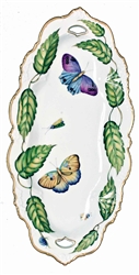 Exotic Butterflies Large Oval Platter by Anna Weatherley
