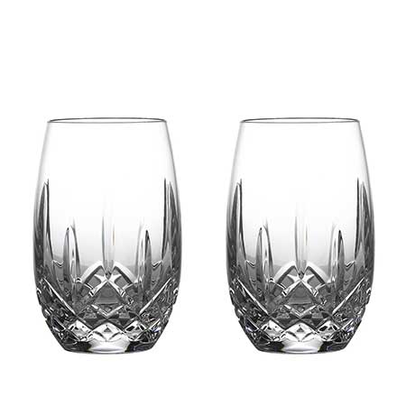 Waterford - Lismore Nouveau Stemless White Wine Glass 12oz Set of 2