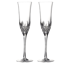 Waterford - Lismore Essence Champagne Flute, Pair