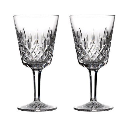 Waterford - Classic Lismore Goblet, Pair