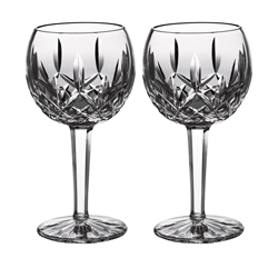 Waterford - Classic Lismore Balloon Wine, Pair