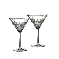 Waterford - Lismore Diamond Martini, Pair