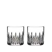 Waterford - Lismore Connoisseur Diamond 7oz Straight Sided Tumbler, Pair