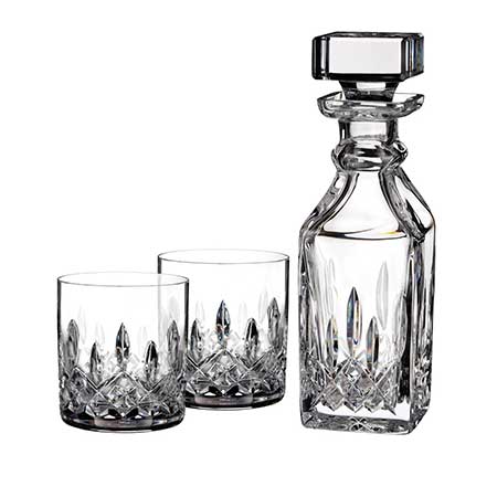 Waterford - Lismore Connoisseur Square Decanter & Tumbler, Set of 2
