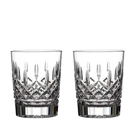 Waterford - Lismore 12oz Double Old Fashioned Glass, Set of 2