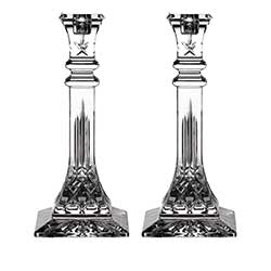Waterford - Lismore 10" Candlestick, Pair