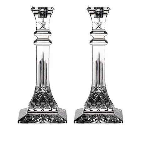 Waterford - Lismore 10" Candlestick, Pair