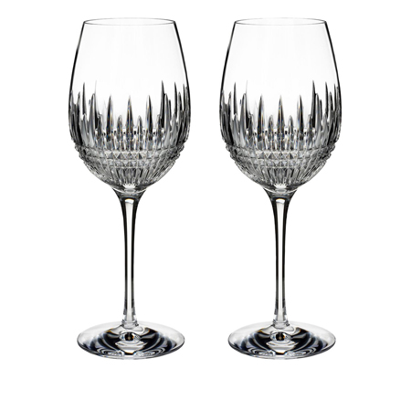 Waterford - Lismore Diamond Essence Goblet 20 OZ Set/2