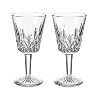 Waterford - Lismore 1952 Goblet 8 OZ Set/2