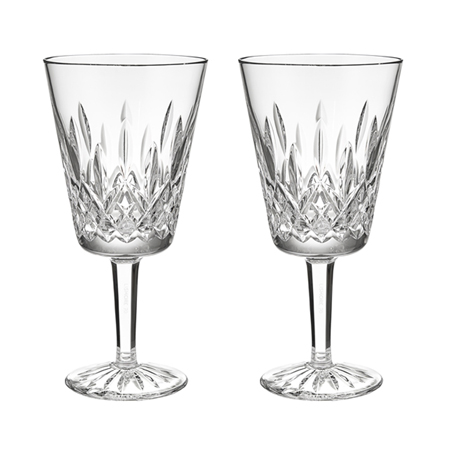 Waterford - Lismore 1952 Medium Goblet 11.6 OZ Set/2