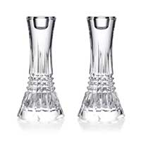 Waterford - Lismore Diamond Candlestick 7" Set of 2