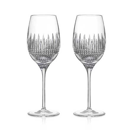 Waterford - Lismore Diamond Essence White Wine Glass Medium 15.5oz Set of 2