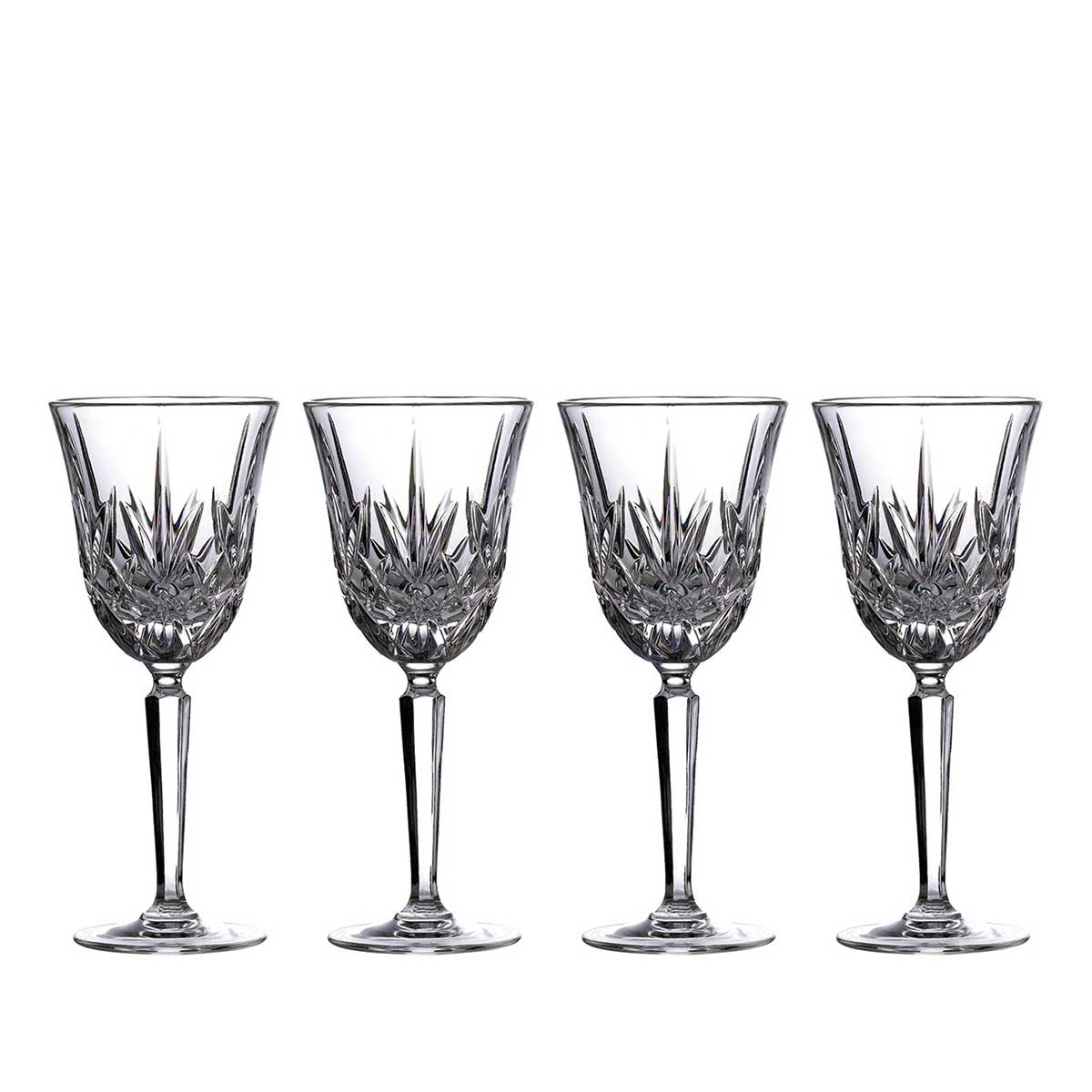 Set of 4 Marquis by Waterford Crystal Wine Glasses/marquis by