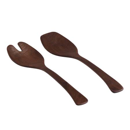 Andrew Pearce - Wood Salad Servers for Large Walnut Bowl
