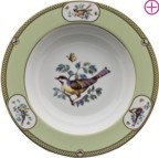 Windsor Bird Rim Soup Plate by Julie Wear