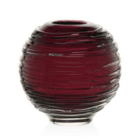 Miranda Globe Vase Heliotrope 6" / 15cm by William Yeoward