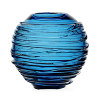Miranda Globe Vase Aqua 6" / 15cm by William Yeoward