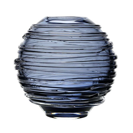 Miranda Globe Vase Steel Blue 6" / 15cm by William Yeoward