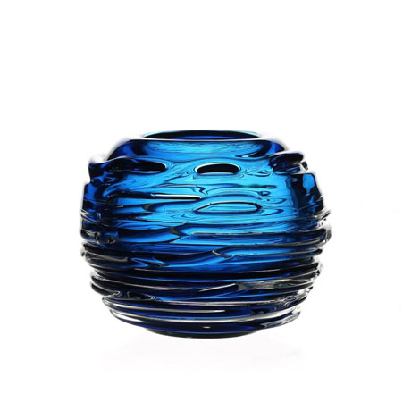 Miranda Mini Globe Vase Aqua 3" / 7.5cm by William Yeoward