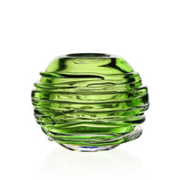 Miranda Mini Globe Vase Citrine 3" / 7.5cm by William Yeoward