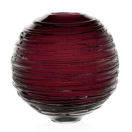 Miranda Globe Vase Heliotrope 9" / 23cm by William Yeoward