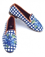 ByPaige - Hydrangea Needlepoint Women's Loafer