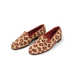ByPaige - Leopard  Needlepoint Women's Loafer