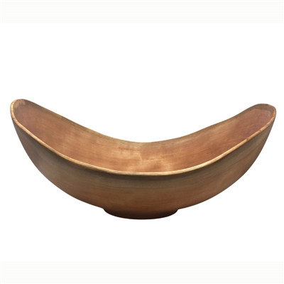 Andrew Pearce - XXL Live Edge Oval Wooden Bowl