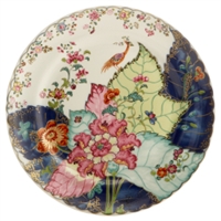 Tobacco Leaf Dinner Plate by Mottahedeh