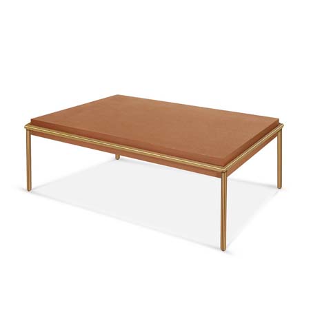 Zola Coffee Table (Brown) by Bunny Williams Home