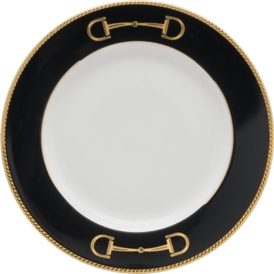 Cheval Black Bread Plate by Julie Wear