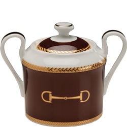 Cheval Chestnut Brown Sugar Bowl by Julie Wear